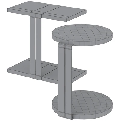 Side Table Tehran & Ho Chi Minh by Frato — Ver 5