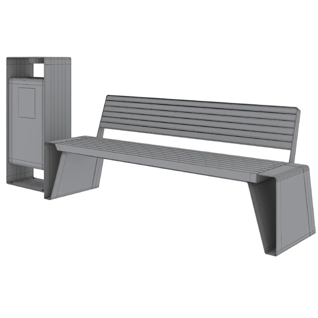 Park Benches Radium by mmcite — Descargar