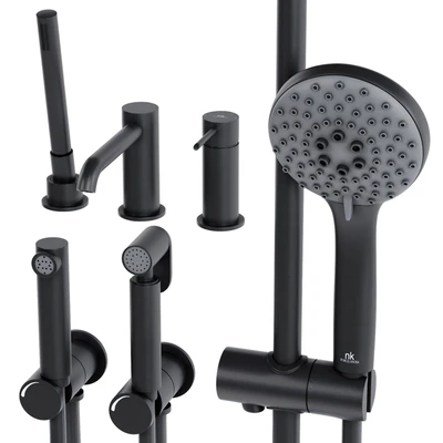 смесители Noken Round by Porcelanosa Bathroom Faucet Taps set — Вид 5