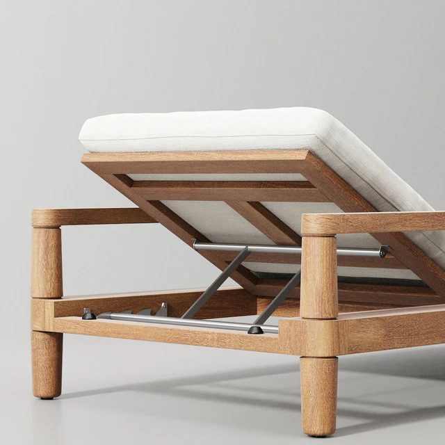 Miramar Teak Chaise — Скачать