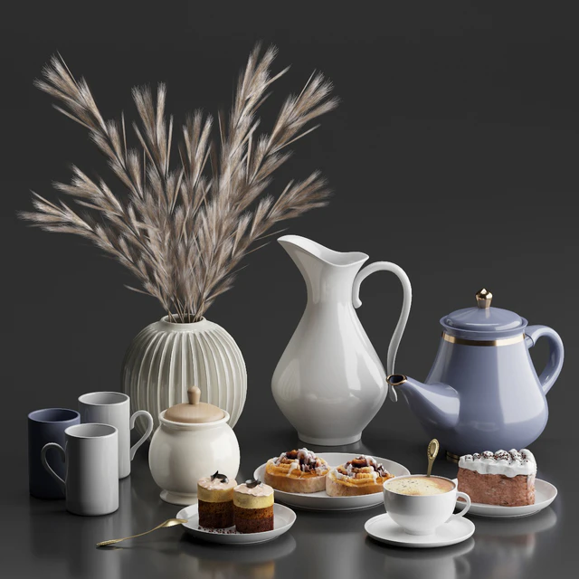 Cake Decor with dry plant — Descargar