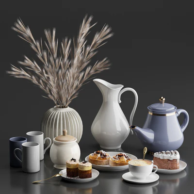 Cake Decor with dry plant — descargar