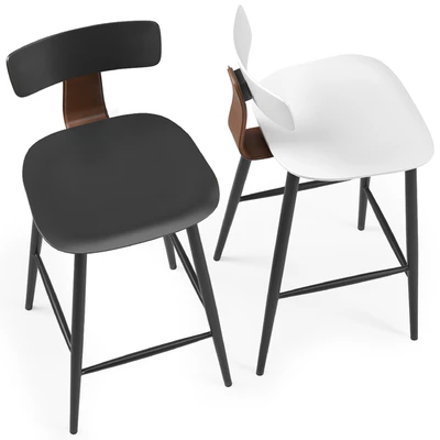 Stool Group Semi-bar chair ANT — Ver 6
