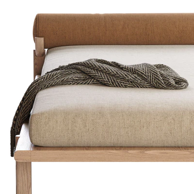 Walnut Crescent Lounge by Vonnegut Kraft — Вид 4