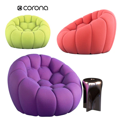 Bubble Armchair — Ver 1
