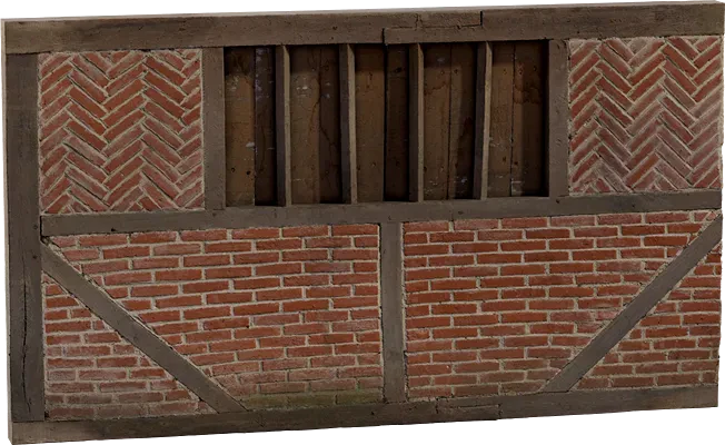 medieval modular wall 013 — Descargar