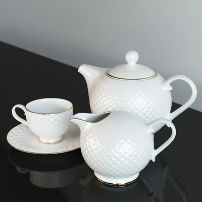 Tea Set "Golf" from the Royal Aurel — Ver 2