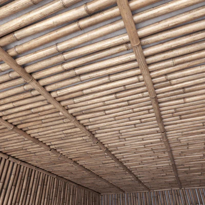 Bamboo ceiling / Потолок из бамбука — Вид 1