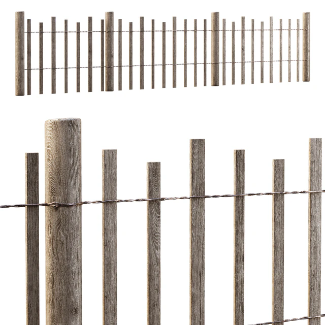 Wooden fencing / Decorative wooden fencing — Descargar