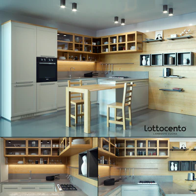 Кухня L'Ottocento — Вид 1