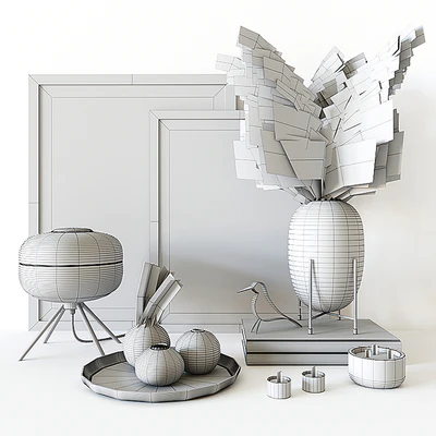 Decorative set housewolf 01 — Ver 5