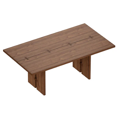 Деревянный обеденный стол Monarch Shiitake Dining Tables (Crate and Barrel) — Вид 7