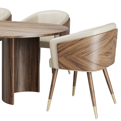 Dinning chair and table90 — Ver 5