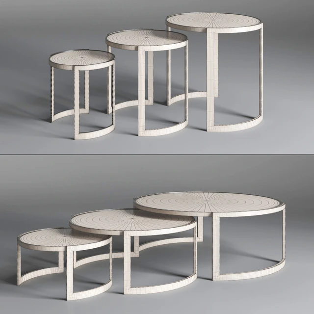 Coffee table ANYA Fendi Casa — Descargar