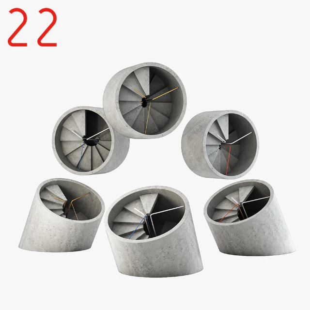 22designstudio 4th dimension clock — Descargar