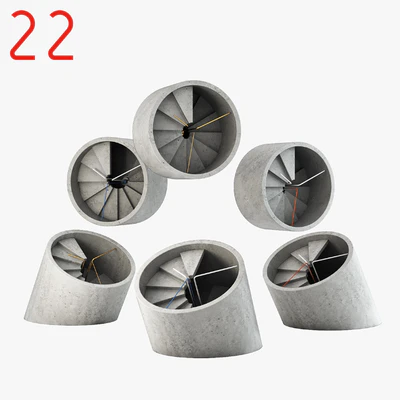 22designstudio 4th dimension clock — Ver 1