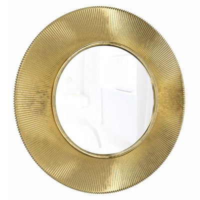 Round wall mirror in the frame "Arno" — Ver 4