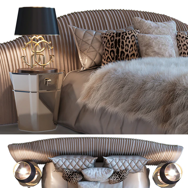 Bed "Sharpei" Roberto Cavalli — Скачать