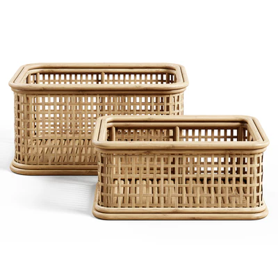 Zara Home - The wicker rattan basket — Вид 3