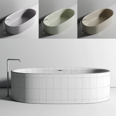 BOFFI Sabbia freestanding bathtub — Ver 5
