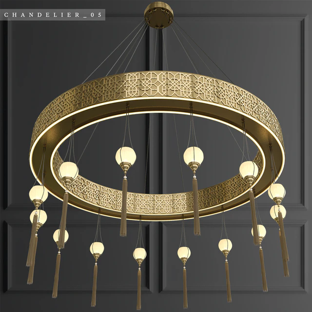 Islamic Chandelier 05 — Descargar