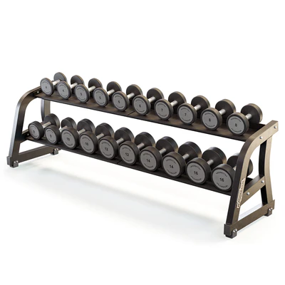 Technogym Two Tier Dumbbell Rack — Ver 4