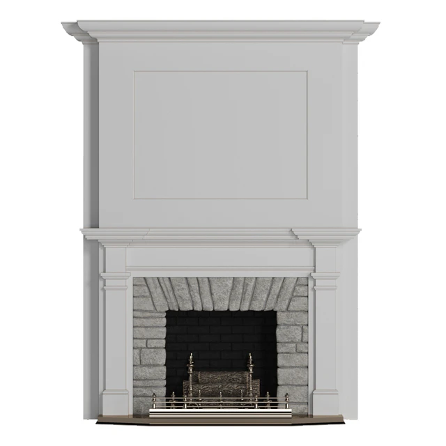 Classic fireplace — Download
