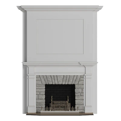 Classic fireplace — download