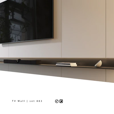 TV Wall | set 883 — Ver 7