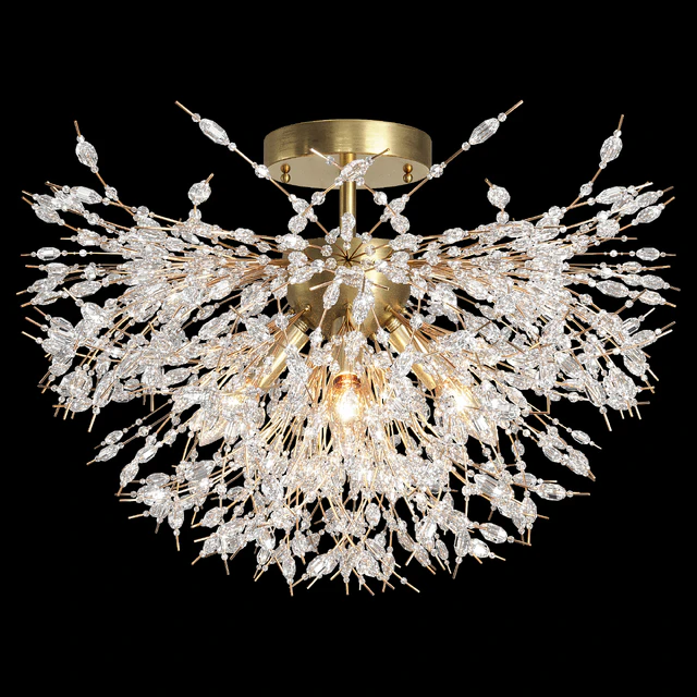 Coruscating Beads Semi Flush Ceiling Light — Descargar