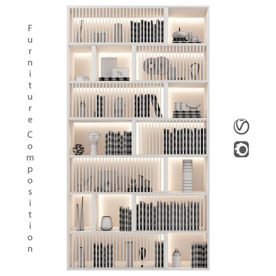 Furniture Composition | 221 | Шкаф — Вид 2