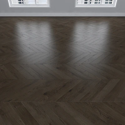 Parquet Oak, 3 types: herringbone, linear, chevron. — Ver 3
