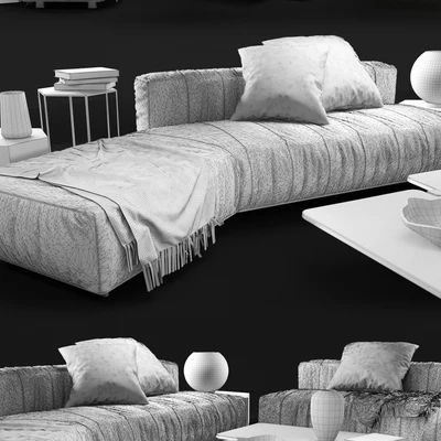 Sofa Minotti Lounge Freeman — Ver 3