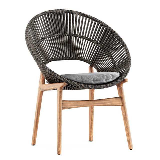Bora dining chairs by Gloster — Скачать