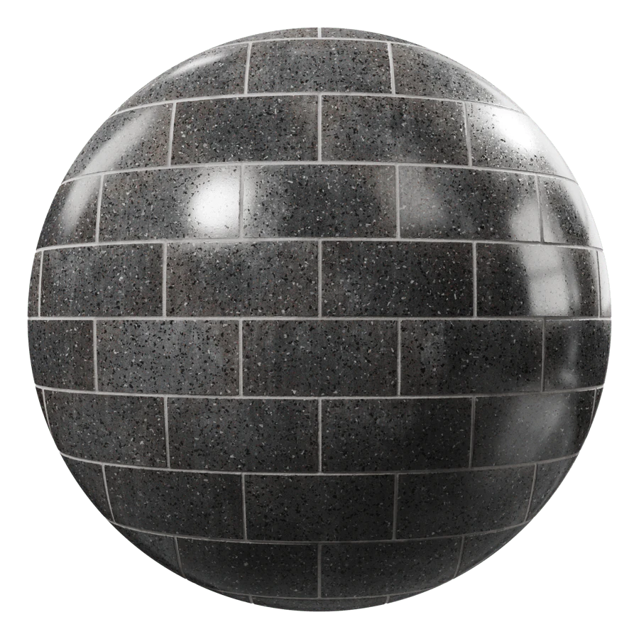 concrete blocks burnished black 001 — Скачать