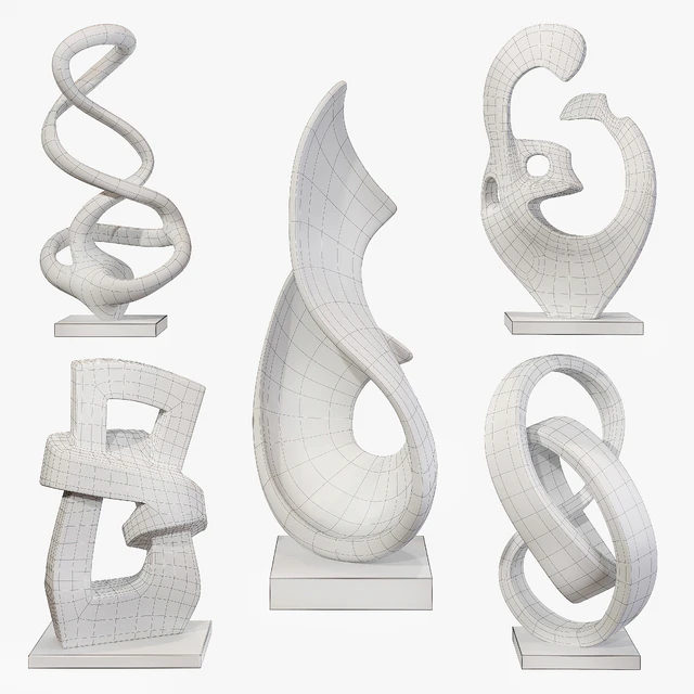 Abstract statuettes 01 — Descargar