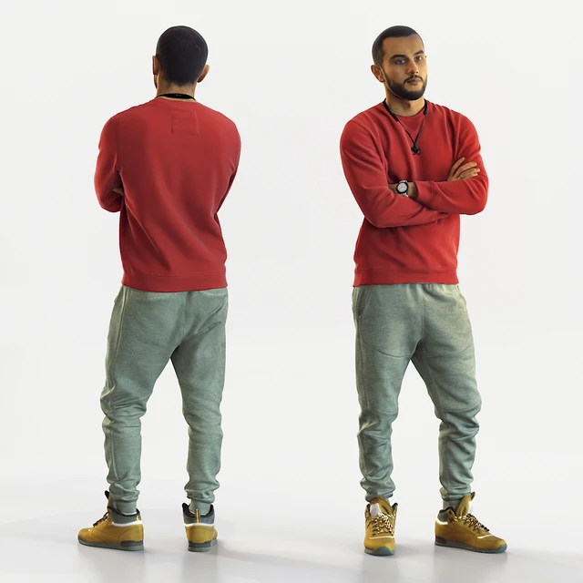 3d scan man 12 — Descargar