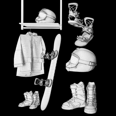Snowboard set — Ver 3