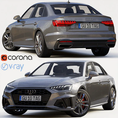 Audi A4 Sedan S-Line 2020 — Ver 1