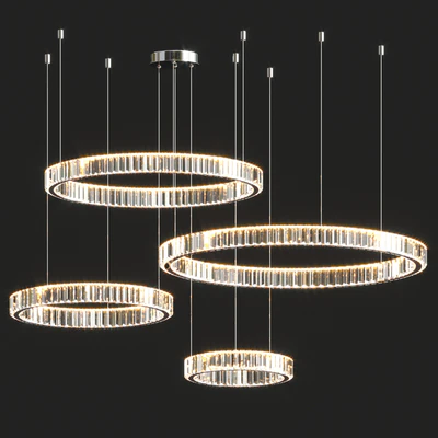 Ring Led Duplex Chandelier — Вид 1