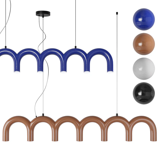 Oblure Arch LED pendant chandelier — Descargar