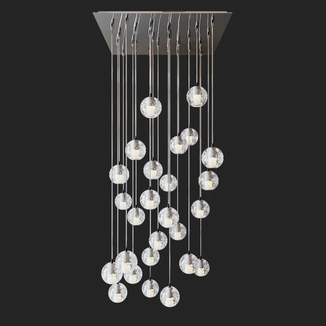Bocci led crystal glass ball 26 designed by omer arbel in 2005 — Descargar