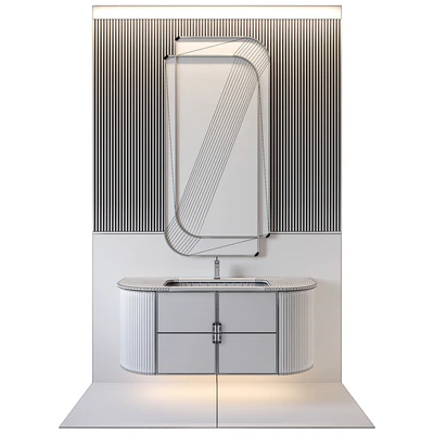Bathroom furniture composition 109 — Ver 4