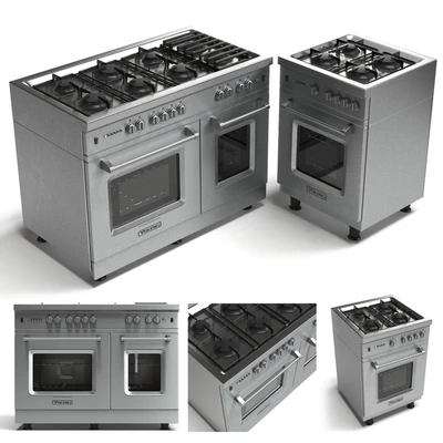 Gas range cooker — Ver 1