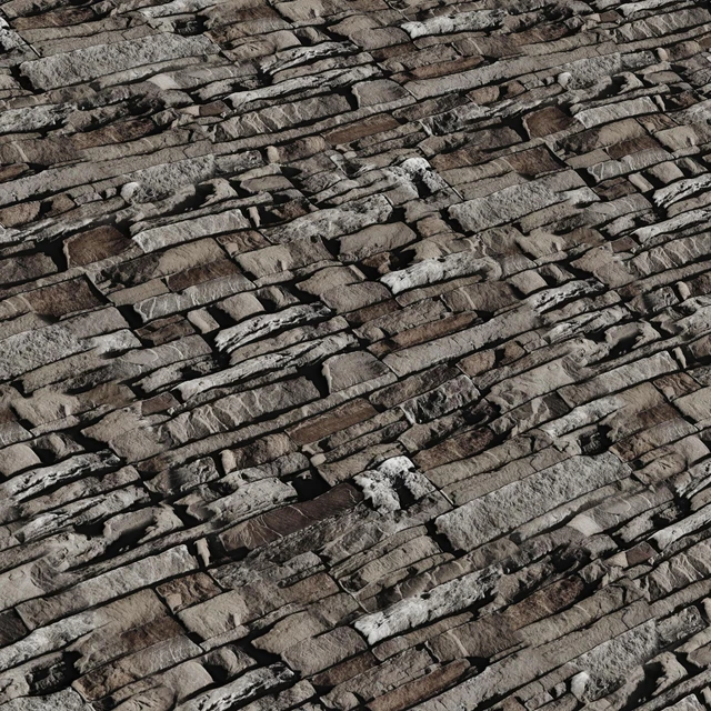 FB657 STACKED STONE3(Eldorado stone) covering | 3MAT | 4k | seamless | PBR — Скачать