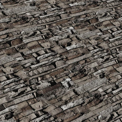 FB657 STACKED STONE3(Eldorado stone) covering | 3MAT | 4k | seamless | PBR — Вид 6