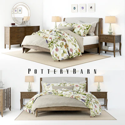 Pottery Barn Calistoga Bed set — Ver 1