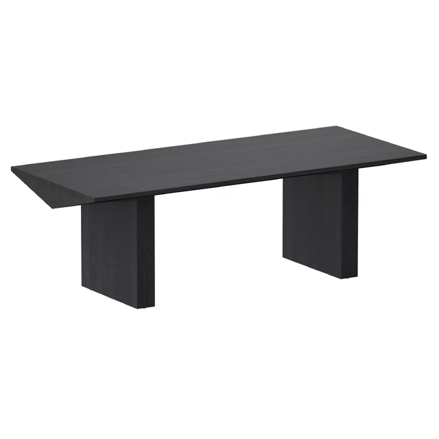 Van Charcoal Wood Dining Table (Crate and Barrel) — Descargar
