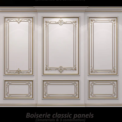 Wall molding 21. Boiserie classic panels — View 3