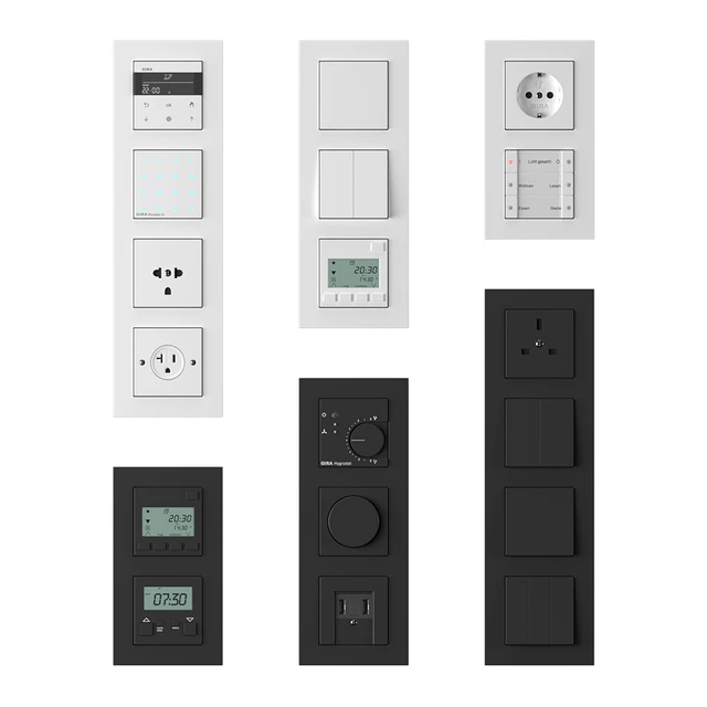 Электроника Gira E2 flat installation — Скачать